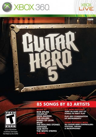 Guitar Hero - 5 (2009) XBOX360
