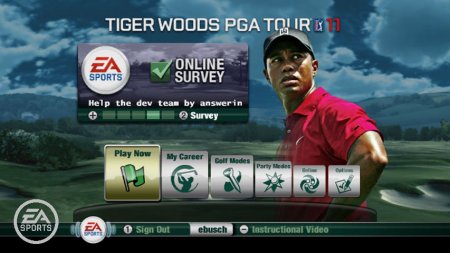 Tiger Woods PGA Tour 11 (2010) XBOX360