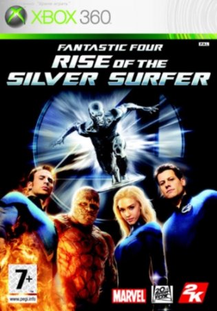 Fantastic Four: Rise of the Silver Surfer (2007) XBOX360 Fantastic Four: Rise of the Silver Surfer (2007) XBOX360